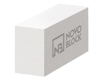 Блок газобетонный стеновой D600 NOVOBLOCK B3,5 625х250х250мм